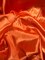 1 Yard Vibrant Orange Medium Satin Fabric Polyester Lightweight Sheen 58″-60″ wide